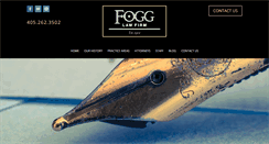 Desktop Screenshot of fogglawfirm.com