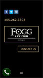 Mobile Screenshot of fogglawfirm.com